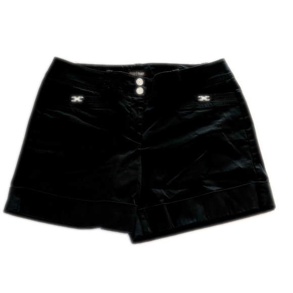 White House Black Market Pants - White House Black Market Dressy Black Shorts Size 8